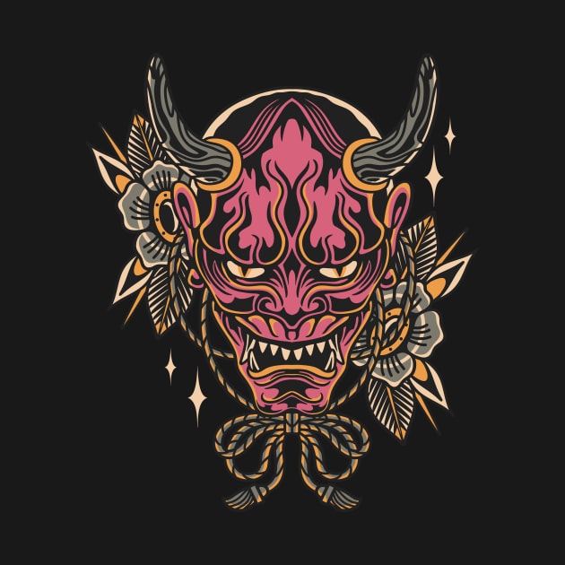 hannya by Abrom Rose