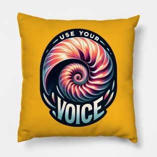 Use your voice Pillow