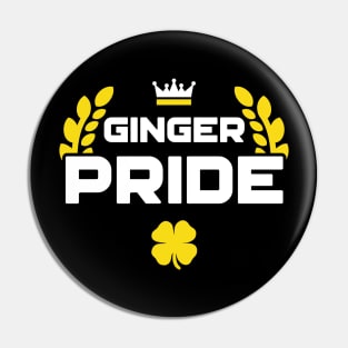 Ginger Pride Irish St Patricks Day Pin