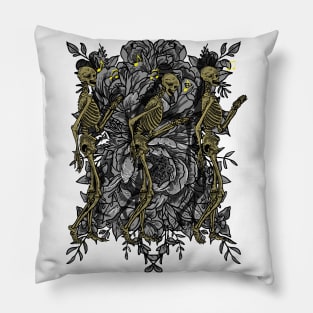 Musical Skeleton Pillow