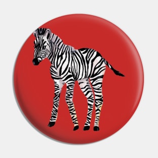 Baby Zebra Pin