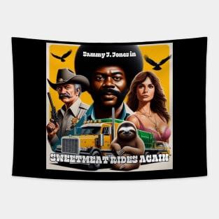 Sweetmeat Rides Again Movie Poster Tapestry