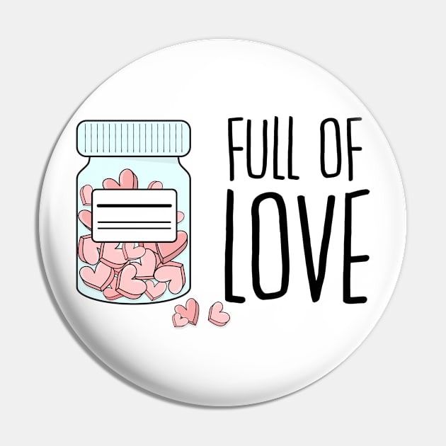 Full of love pills Pin by Milatoo