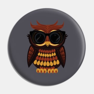 Cool Owl Pin