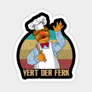 vert der ferk Magnet