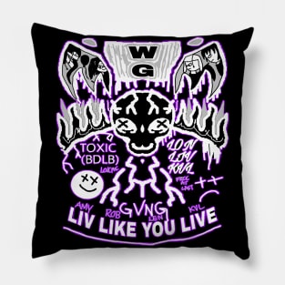 WI3RD GVNG ''LIV'' Pillow