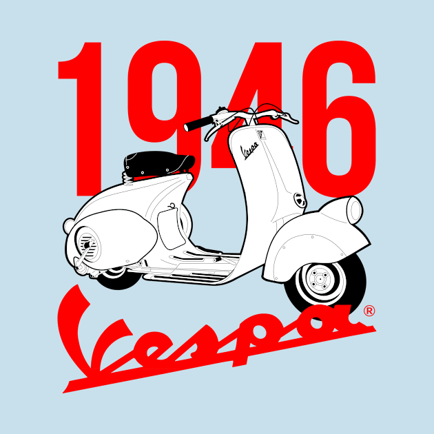 Vespa 1946 by GIGANTIC_id