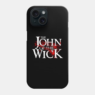 wick ring bw Phone Case