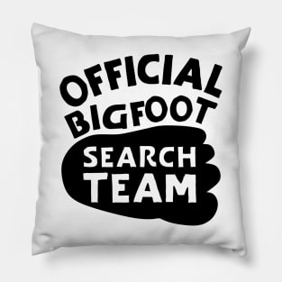 Official Bigfoot Search Team Pillow