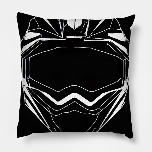 Motorcycle Helmet Pillow by maxcode