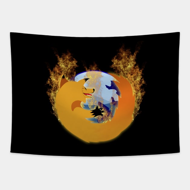 Cool Firefox Tapestry by ShockDesign