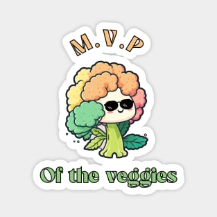 Cauliflower Cute Vegetable Kawaii Style Magnet