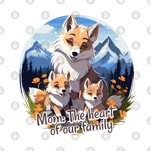 Mom: Heart of our family by JessCrafts