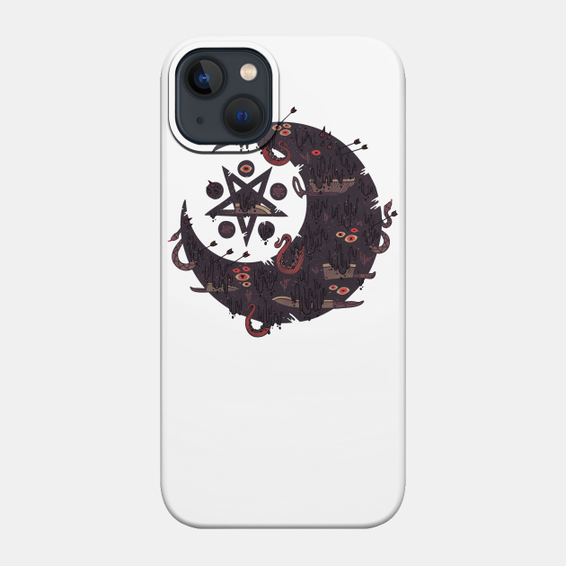 The Dark Moon Compels You to Fuck Shit Up - Arcane - Phone Case