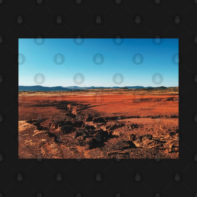 Red Barrren Soil in Beautiful Wild Landscape (Chapada dos Veadeiros, Brazil) by visualspectrum