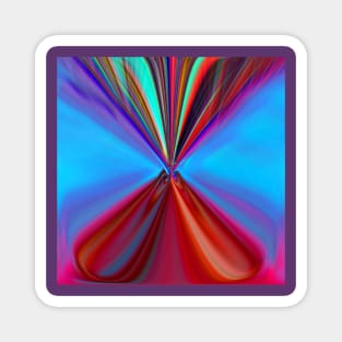 Colorful Art Abstract Magnet