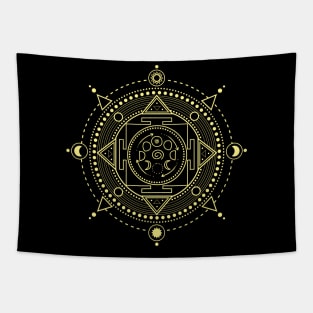 Geometric 9 Tapestry