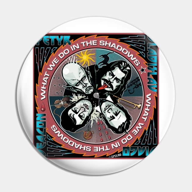 What We Do In The Shadows Kiss' Style Pin by spacelord