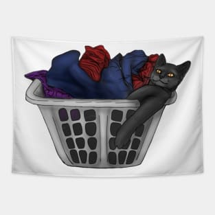 Laundry Cat Tapestry