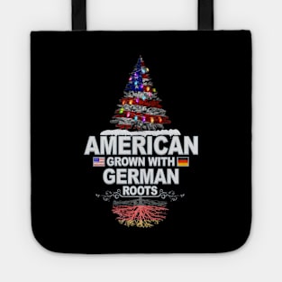 Christmas Tree  American Grown With German Roots - Gift for German From Germany Tote