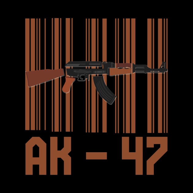 ak-47 barcode by naeli8