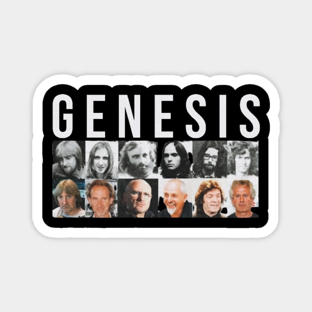 genesis : band legend Magnet by hot_issue