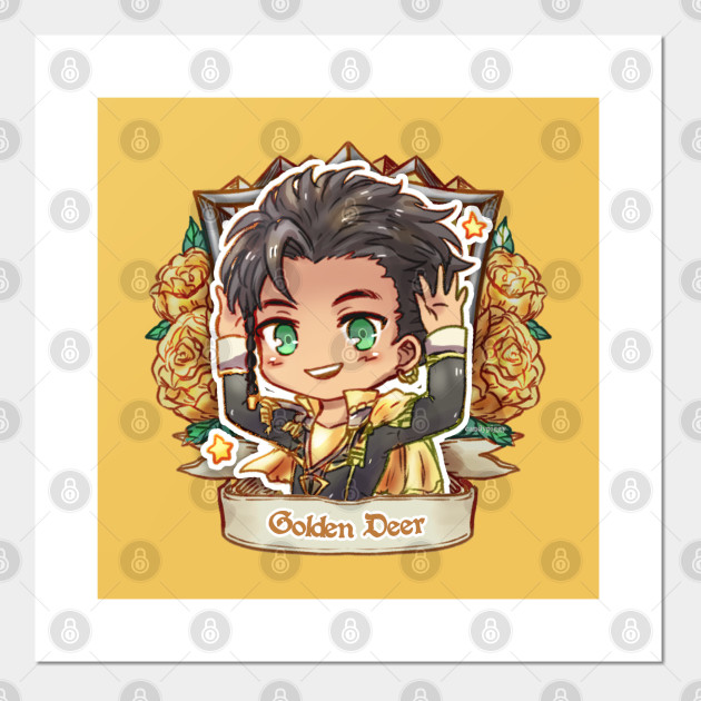 Claude Of The Golden Deers Fire Emblem Three Houses Affiche