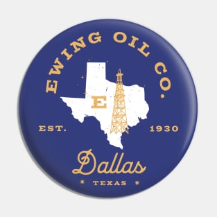 Ewing Oil Co. Dallas, Texas - Est. 1930 Pin