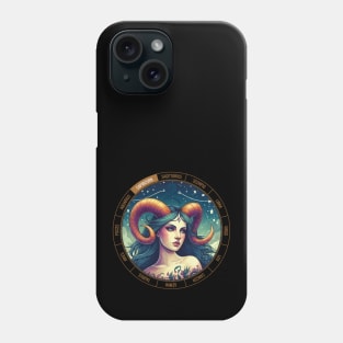 ZODIAC Capricorn - Astrological CAPRICORN - CAPRICORN - ZODIAC sign - Van Gogh style - 1 Phone Case