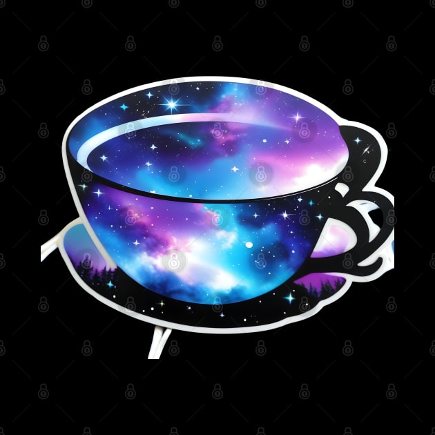 Milky way  in the cup by Spaceboyishere