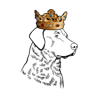 Chesapeake Bay Retriever Dog King Queen Wearing Crown T-Shirt