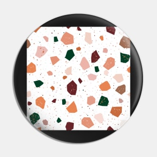 Hand Painted Colorful Terrazzo | Urban Finery Pin
