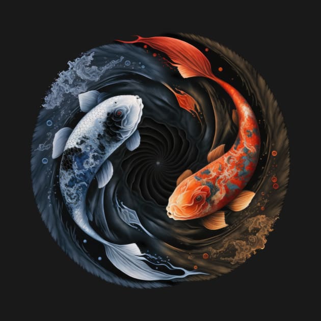 Koi Fish by aicharactersart