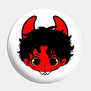 Cute Red Devil Pin