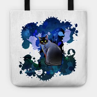 Color Blast Cat Tote