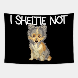 Sheltie Not Tapestry