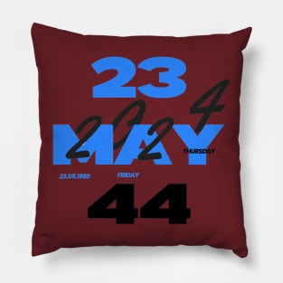 HAPPY BIRTHDAY 23 MAY Pillow