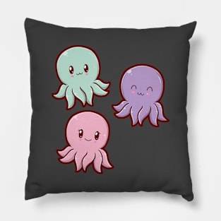 Kawaii Octopi 2.0 Pillow
