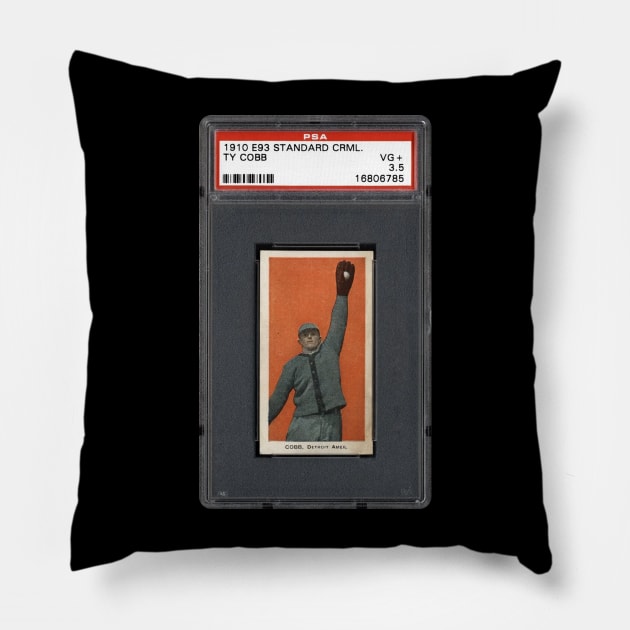 1910 Standard Caramel (E93) - TY COBB Pillow by anjaytenan