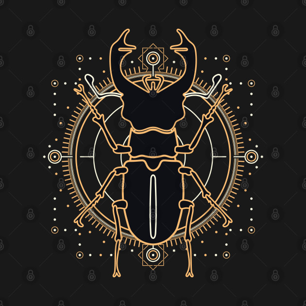 Discover Sacred stag beetle - Sacred Stag Beetle - T-Shirt