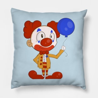 Cute Clown Pillow