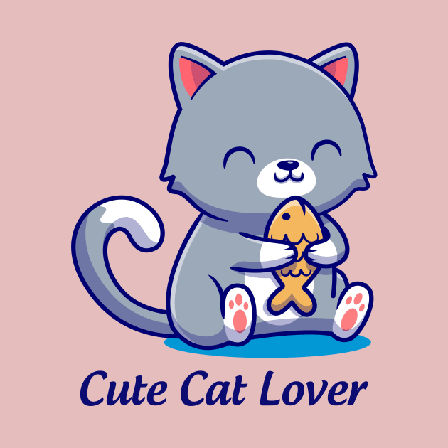 cute cat lover by This is store