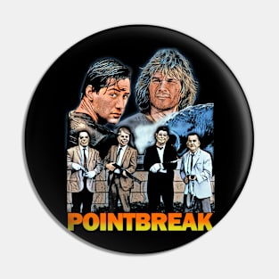 Point Break T-Shirt - Ride the Wave of Extreme Action Pin