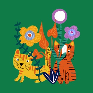 Joyful Jungle kittens T-Shirt