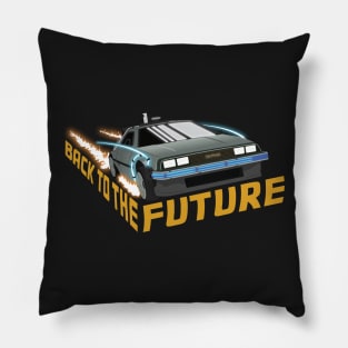 Back to the Future Pillow