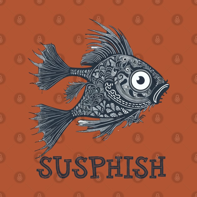 Susphish Funny Fish by DanielLiamGill