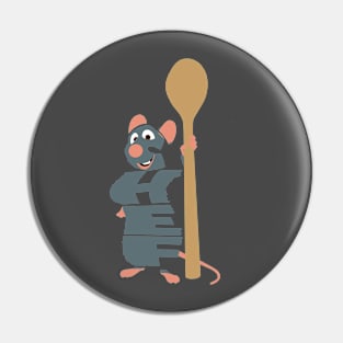 Mouse Chef Pin