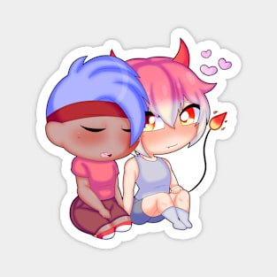 Chibi Ian x Marcel Magnet