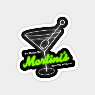 Martini's It's a Wonderful Bar! Magnet