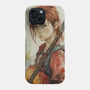 The Last of Us 2 Remastered TLOU2 Ellie Fanart Phone Case